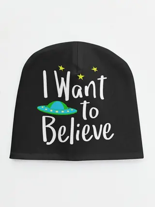 Детская шапка / I want to believe