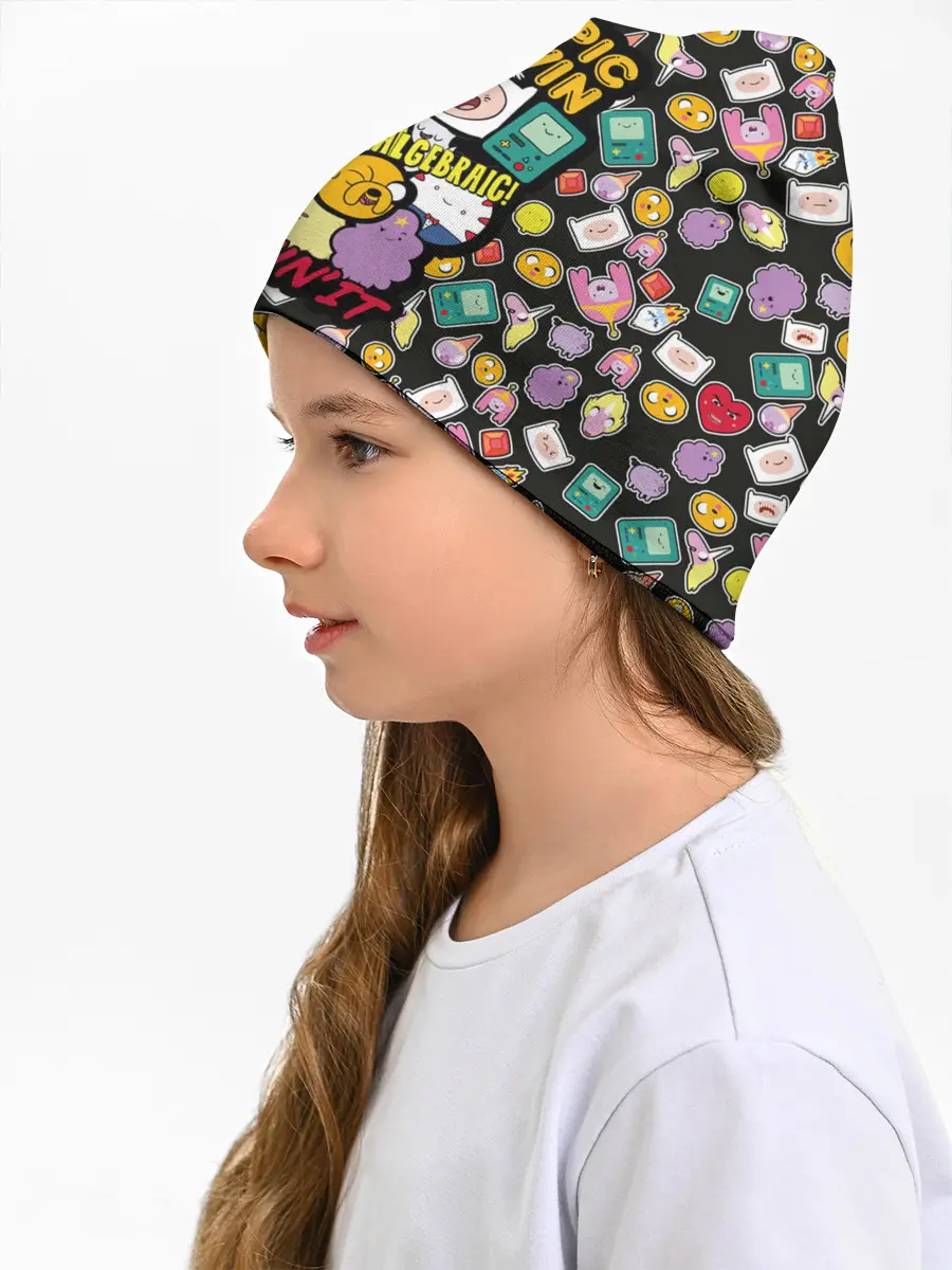 Детская шапка / Adventure Time stickers