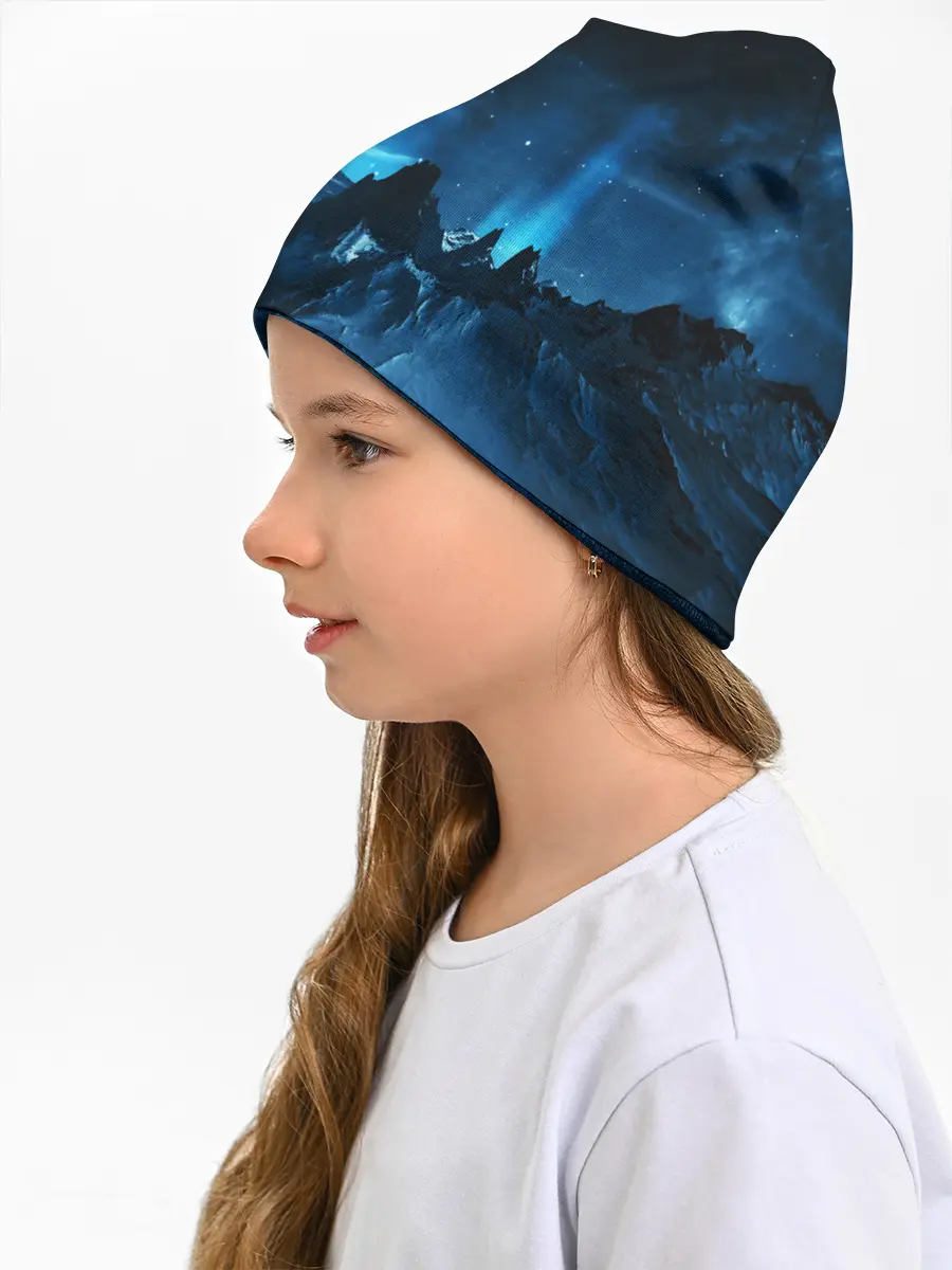 Детская шапка / Северное сияние