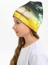 Детская шапка / Закат со звездами