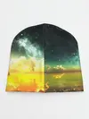 Детская шапка / Закат со звездами