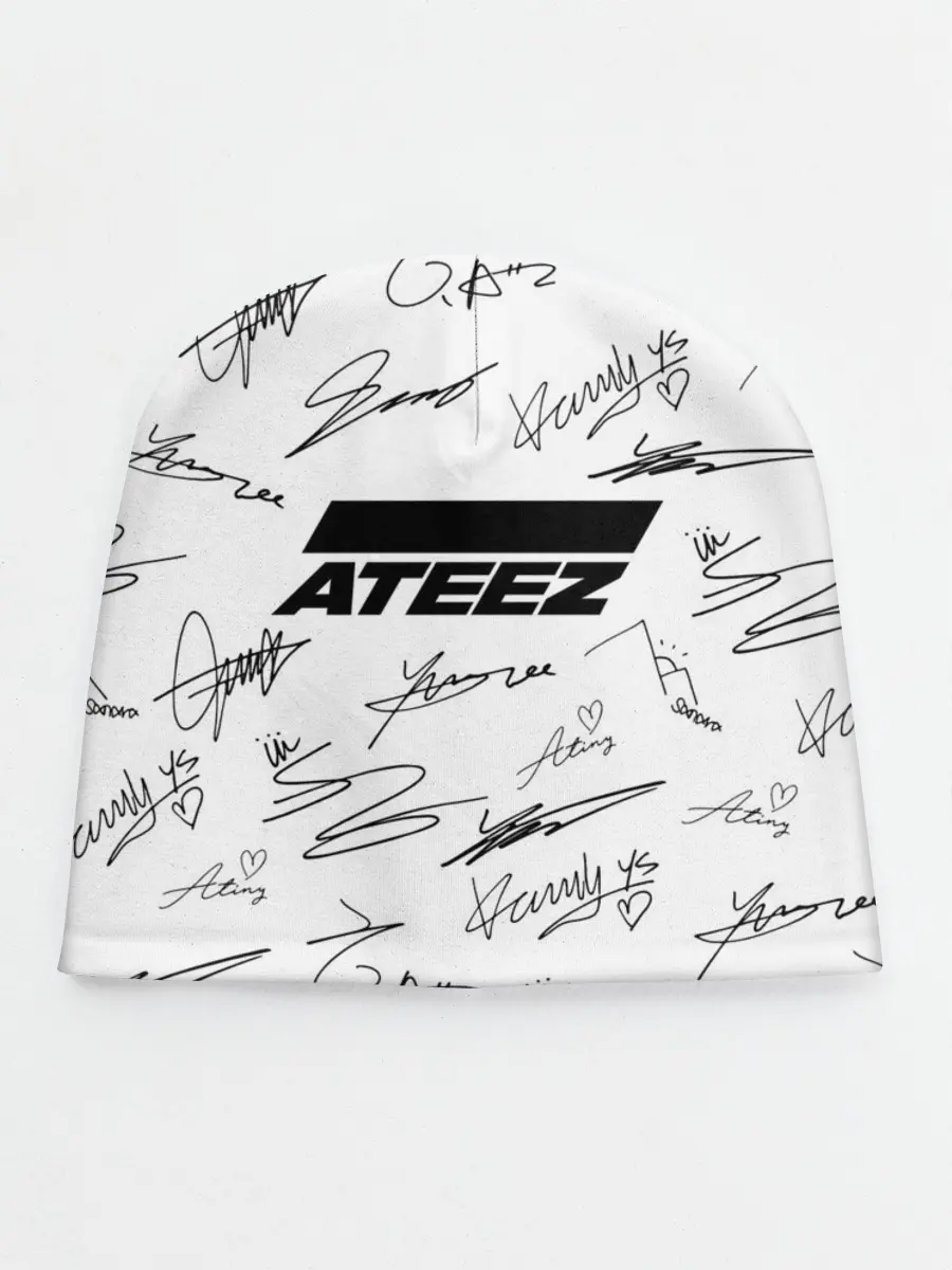 Детская шапка / ATEEZ АВТОГРАФЫ