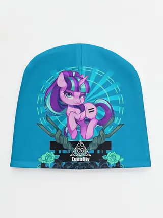Детская шапка / Мой маленький пони