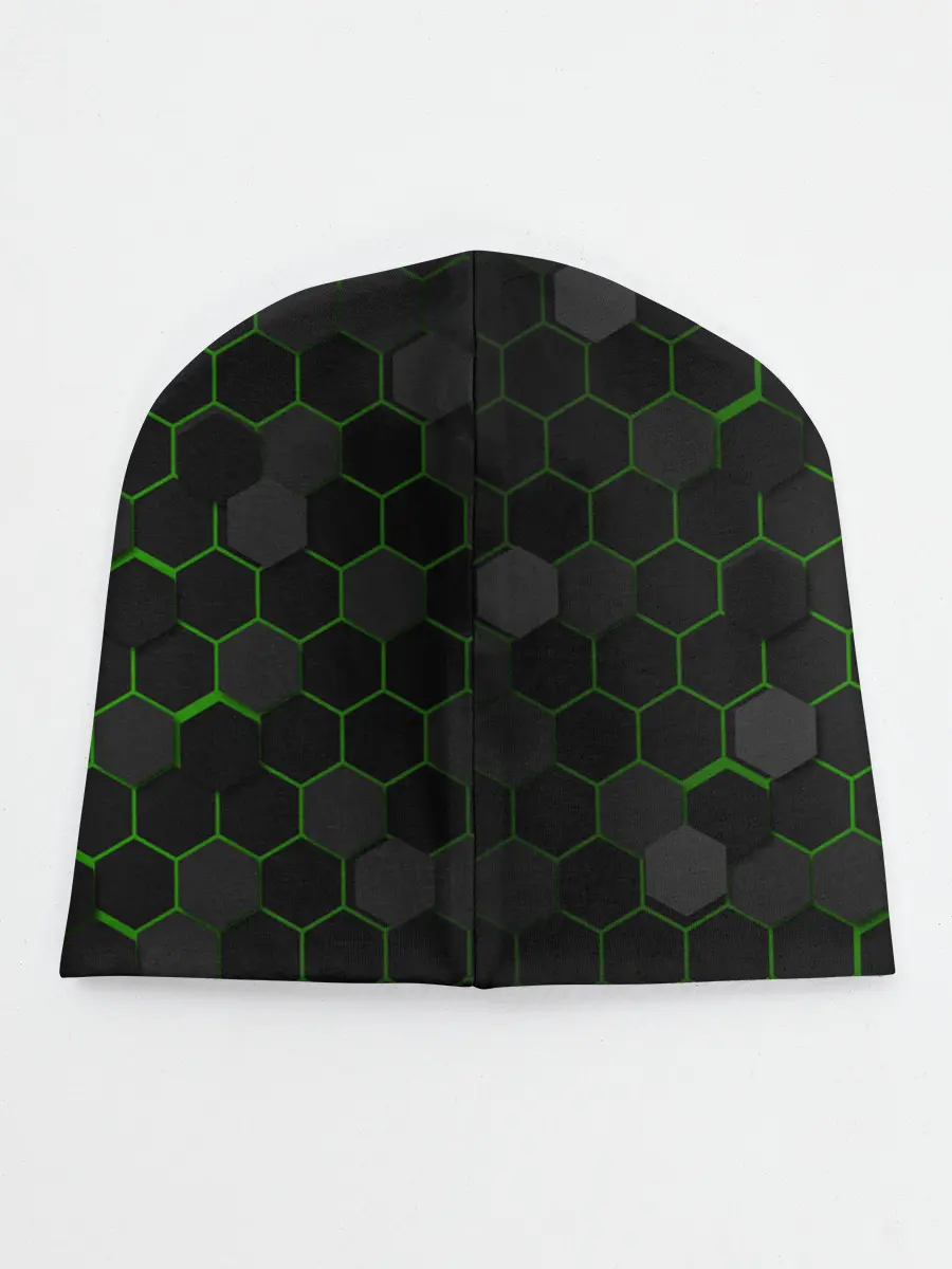 Детская шапка / OCTAGON зеленый