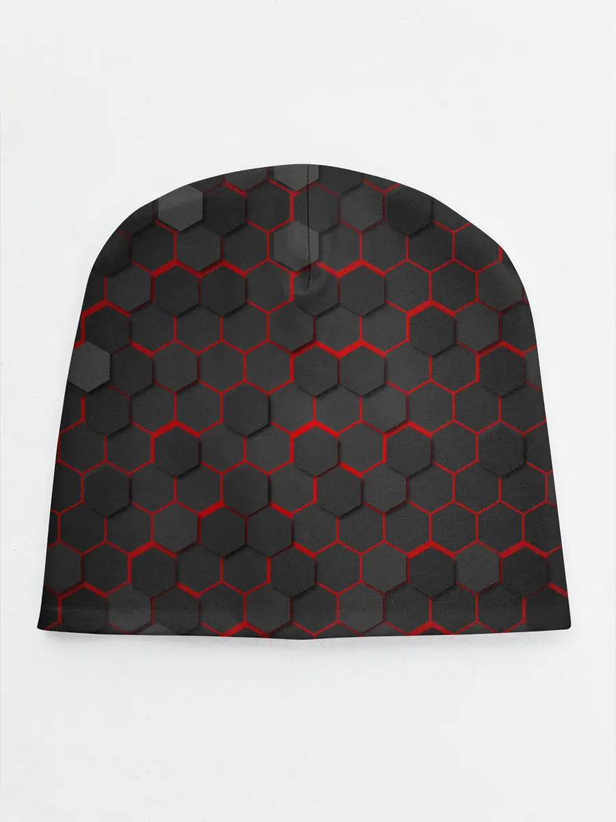 Детская шапка / OCTAGON красный