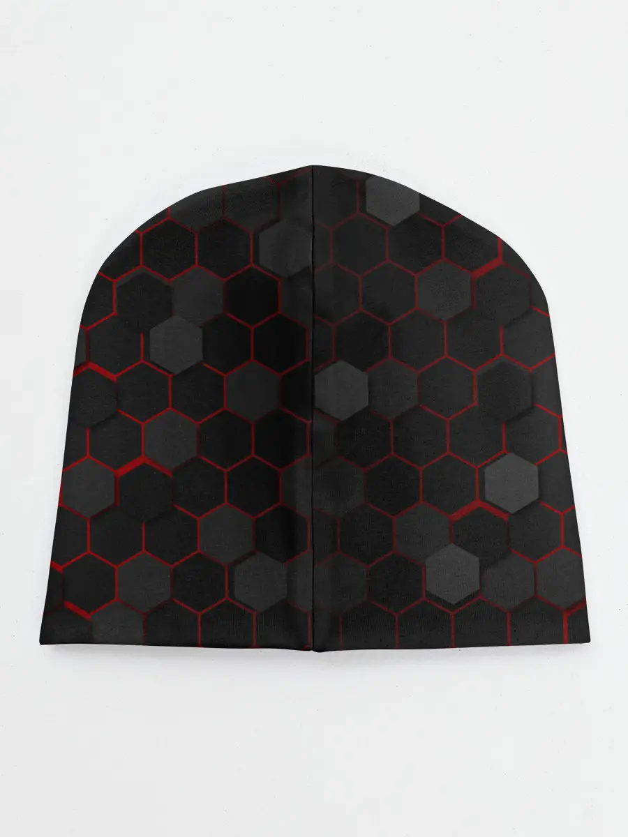 Детская шапка / OCTAGON красный