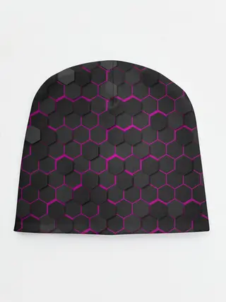 Детская шапка / OCTAGON розовый