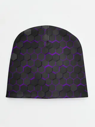 Детская шапка / OCTAGON сиреневый