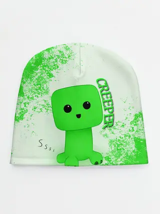 Детская шапка / MINECRAFT CREEPER