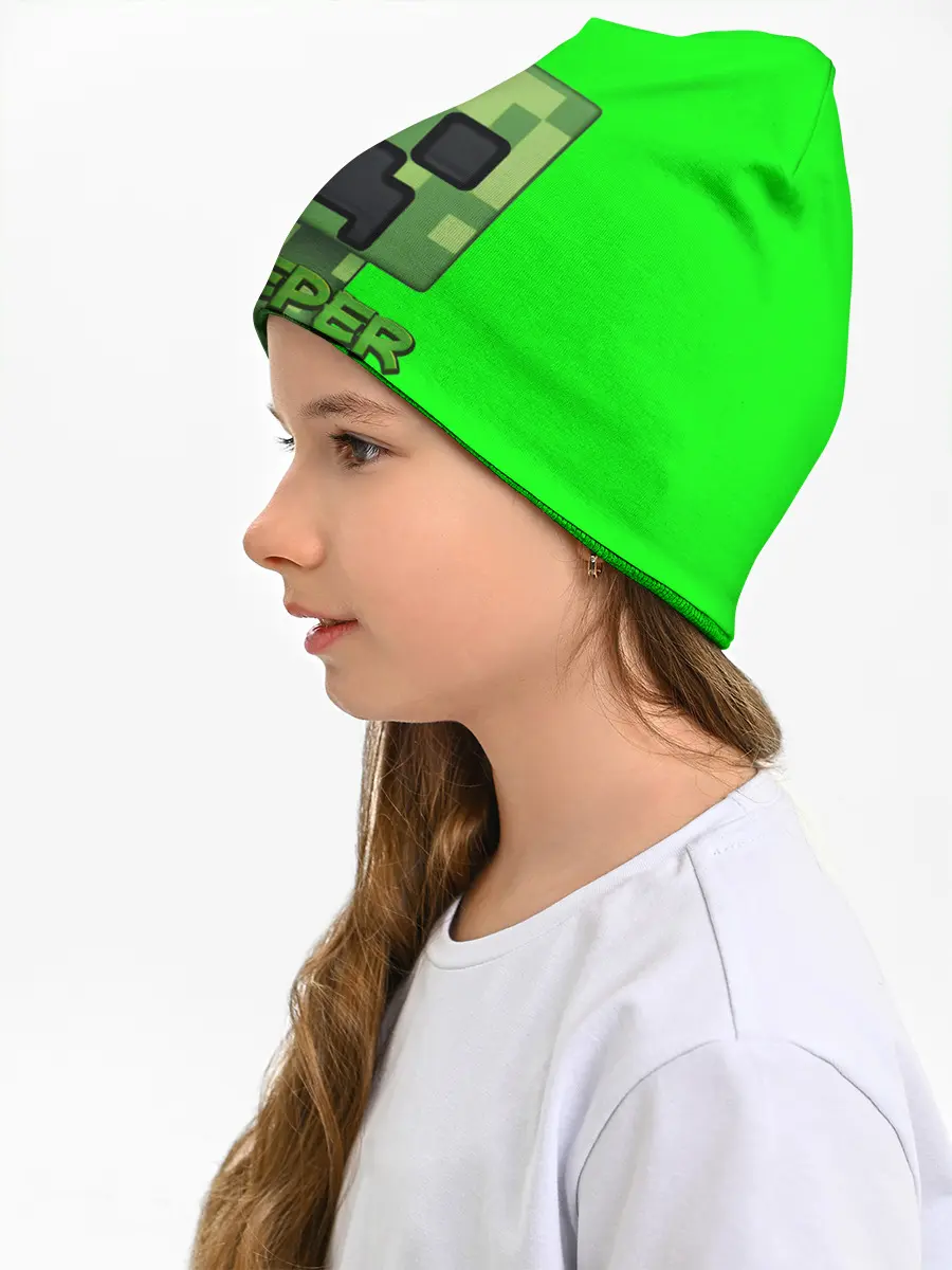 Детская шапка / MINECRAFT CREEPER