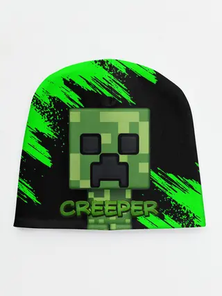 Детская шапка / MINECRAFT CREEPER