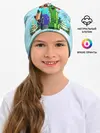 Детская шапка / MINECRAFT НОВОГОДНИЙ