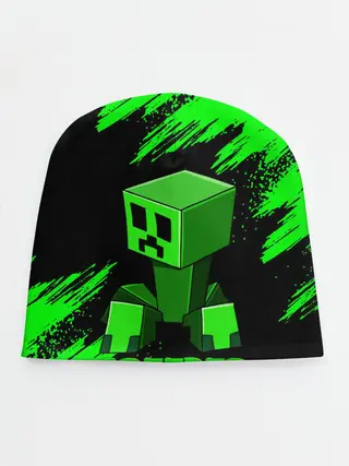 Детская шапка / MINECRAFT CREEPER