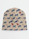 Детская шапка / кони