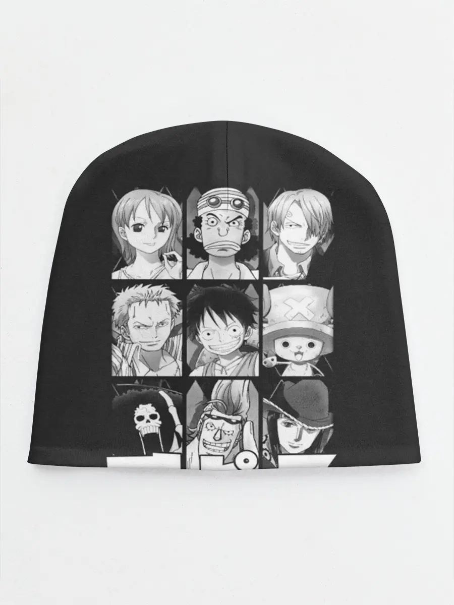 Детская шапка / иероглифы One Piece