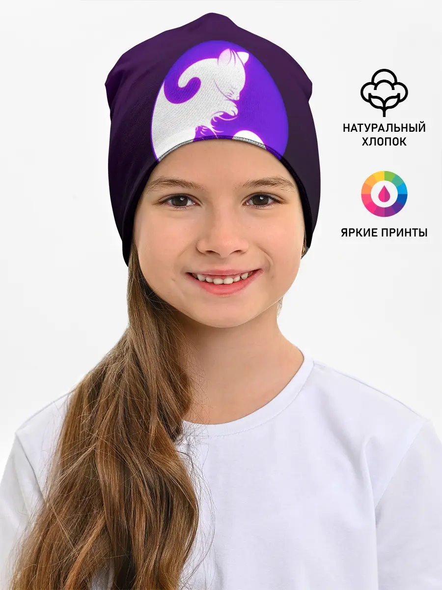 Детская шапка / Кошачий Инь - Янь