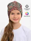Детская шапка / Узор хохломы