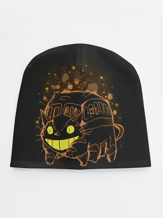 Детская шапка / My Neighbor Totoro оранжевый кот