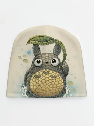 Детская шапка / My Neighbor Totoro заяц с чешуей