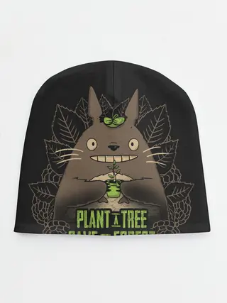 Детская шапка / Plant a tree Save the forest