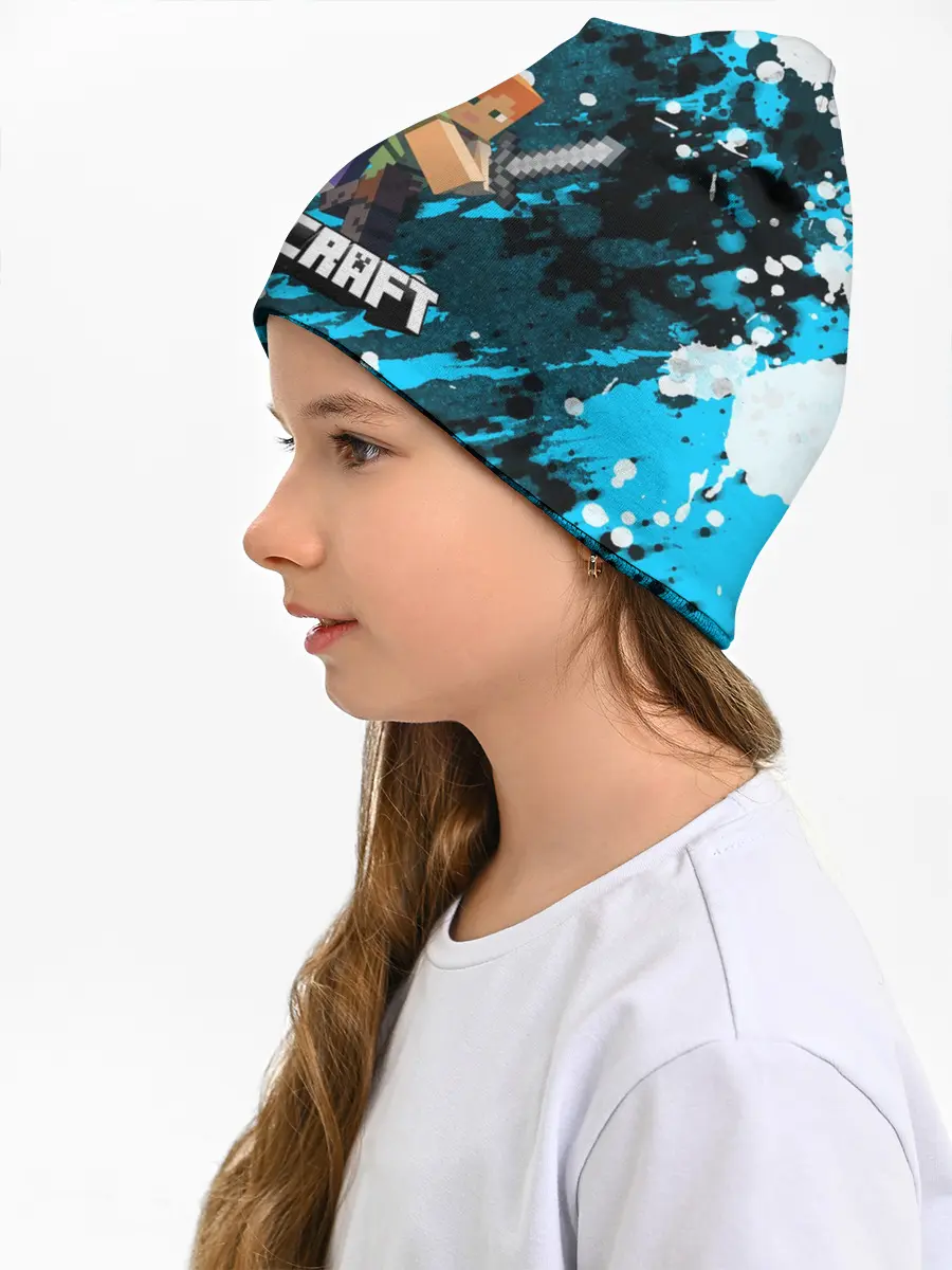 Детская шапка / Minecraft / Майнкрафт