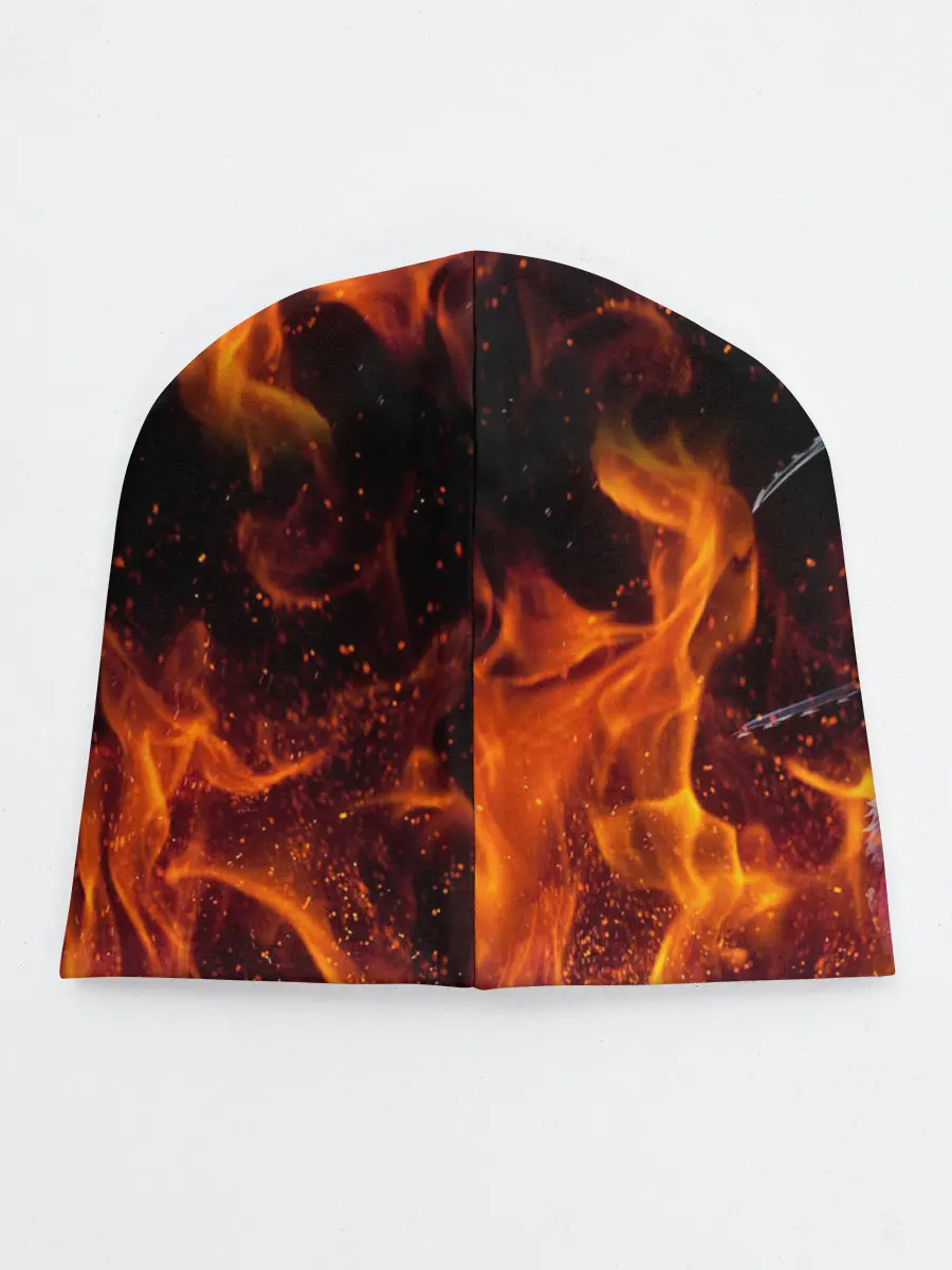 Детская шапка / Kimetsu no Yaiba в огне