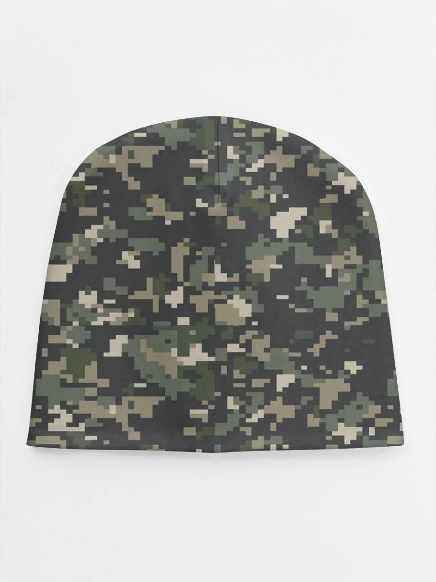 Детская шапка / Пиксельный камуфляж