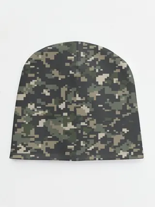 Детская шапка / Пиксельный камуфляж