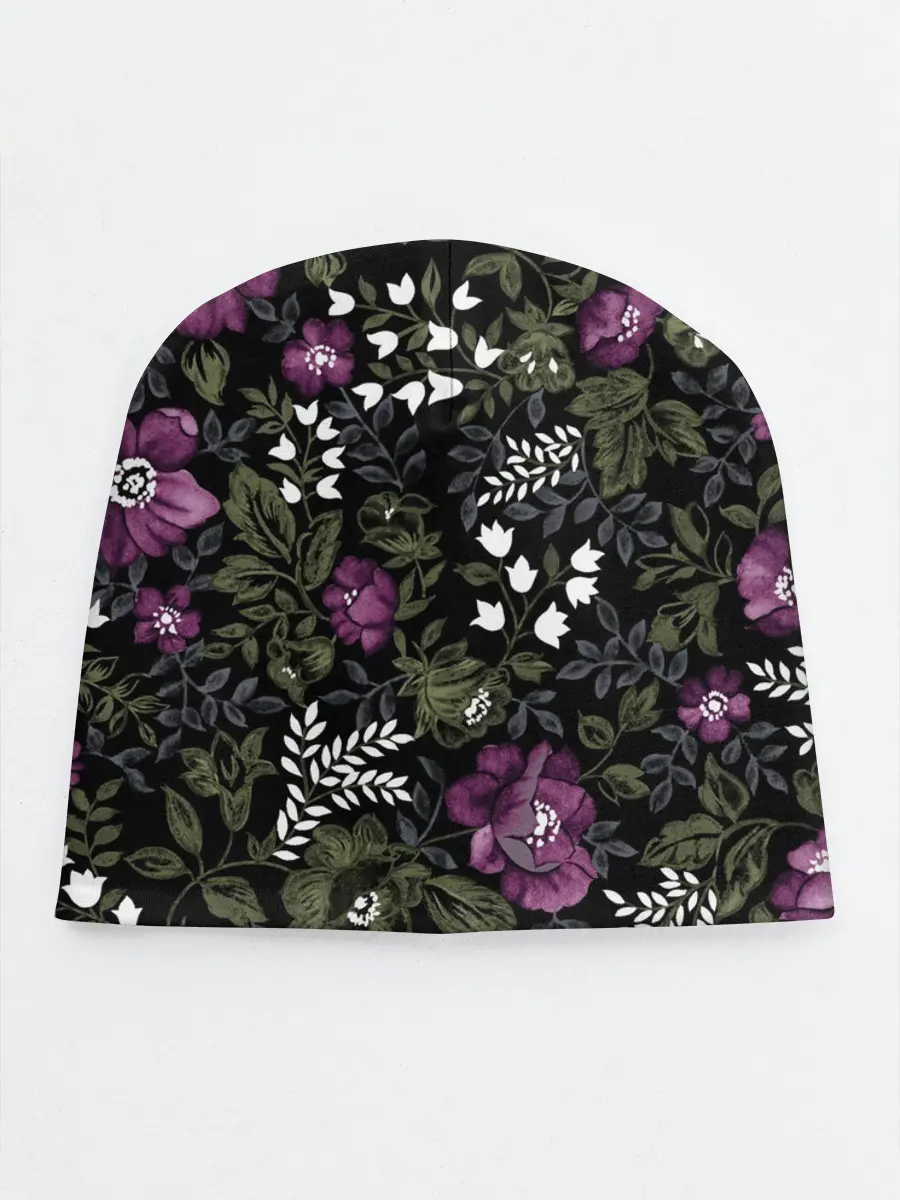 Детская шапка / Цветы