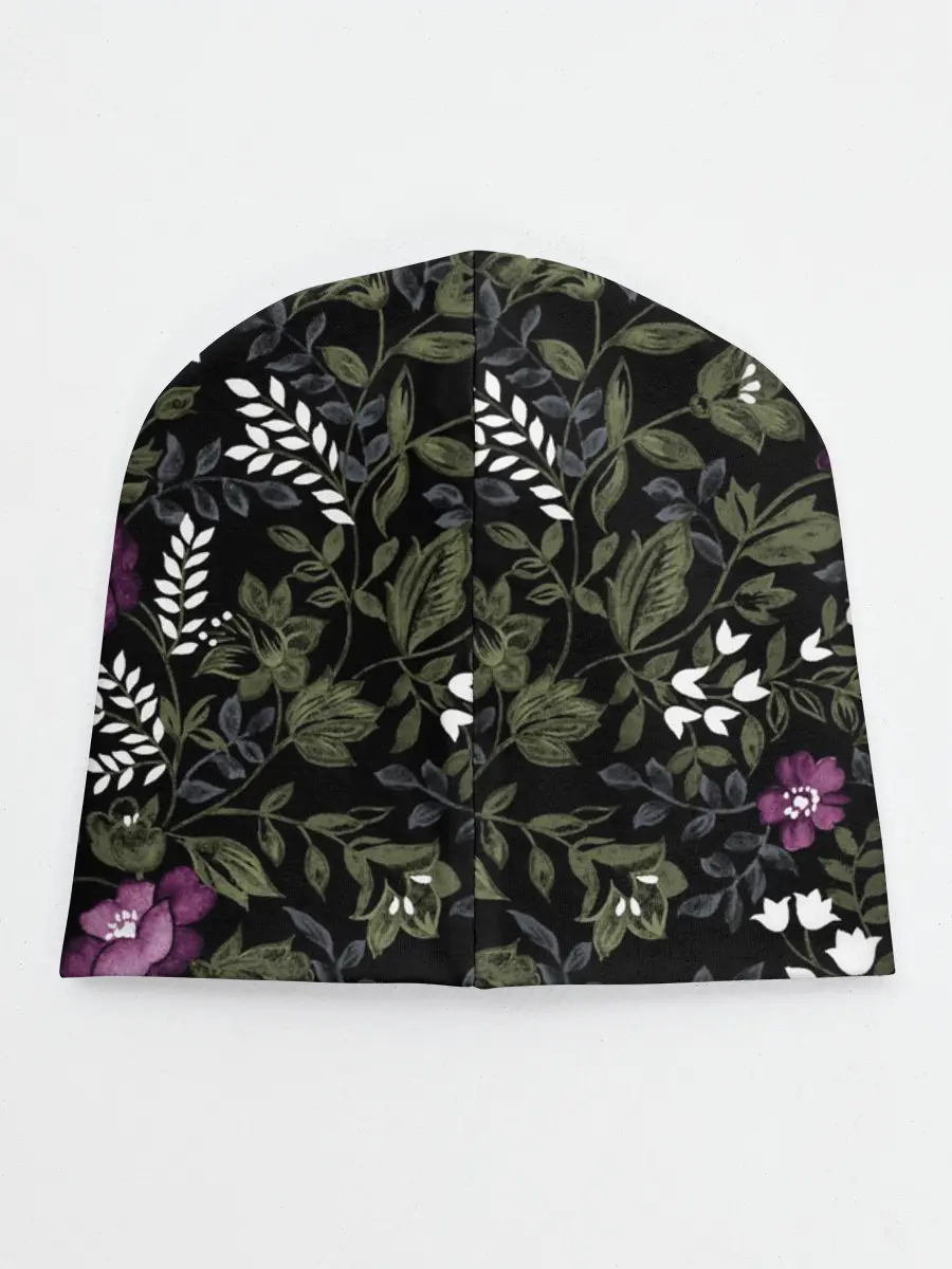Детская шапка / Цветы