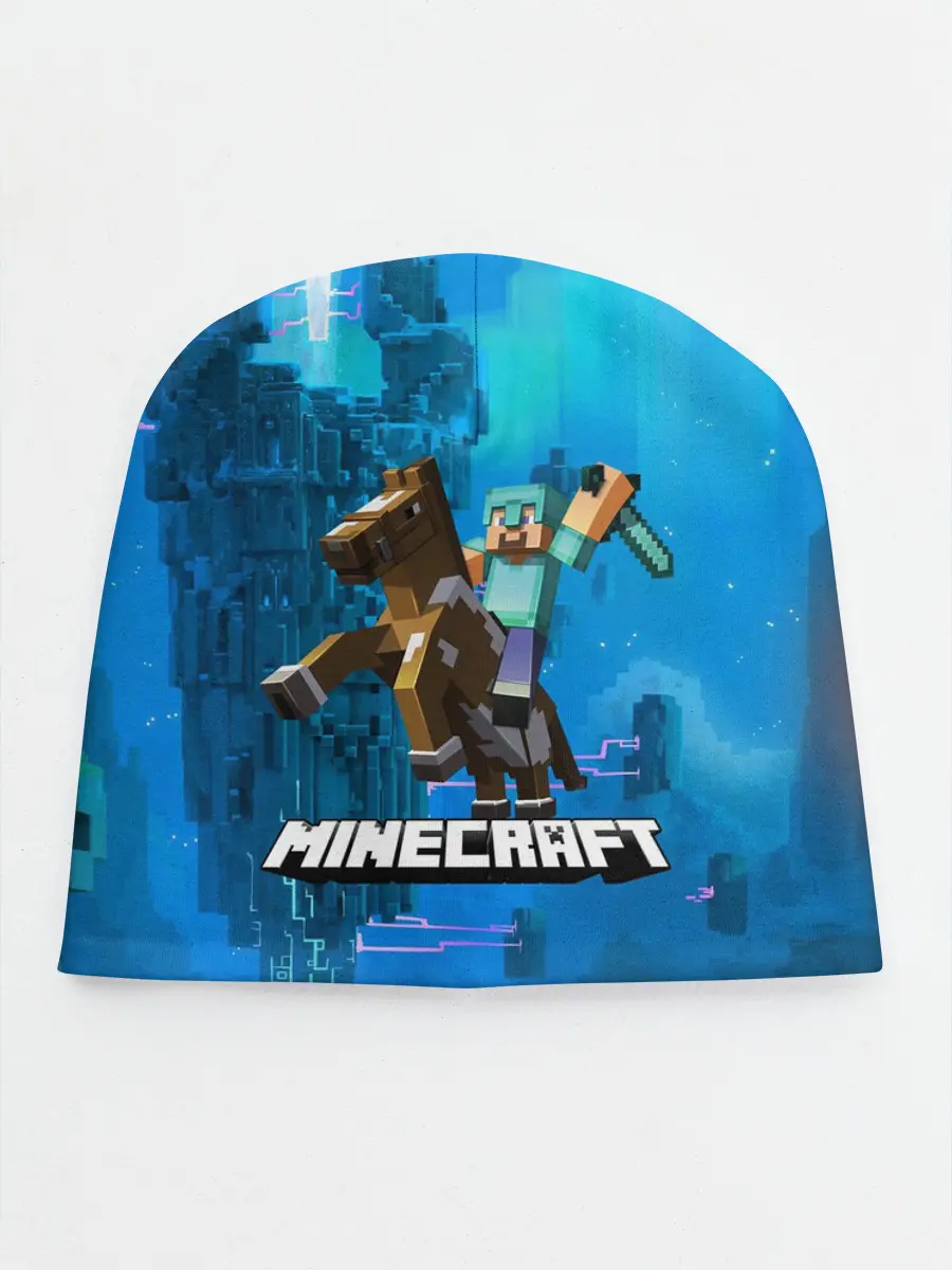Детская шапка / Майнкрафт