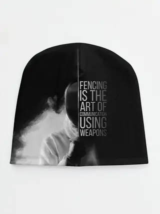 Детская шапка / Fencing is the art