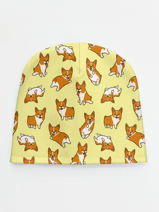 Детская шапка / Корги