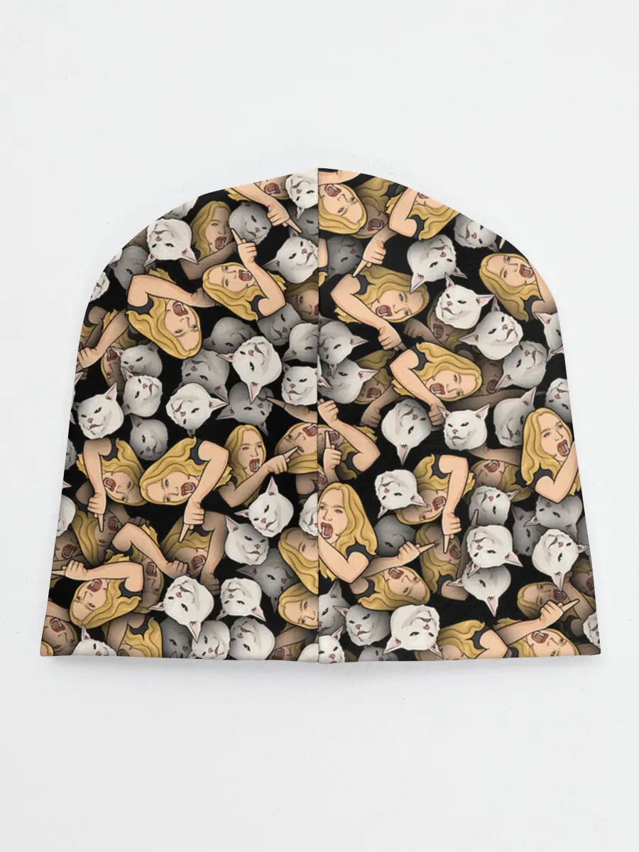 Детская шапка / Woman Yelling at a Cat