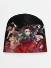 Детская шапка / Kimetsu no Yaiba в пламени