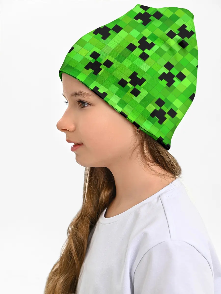 Детская шапка / MINECRAFT | МАЙНКРАФТ