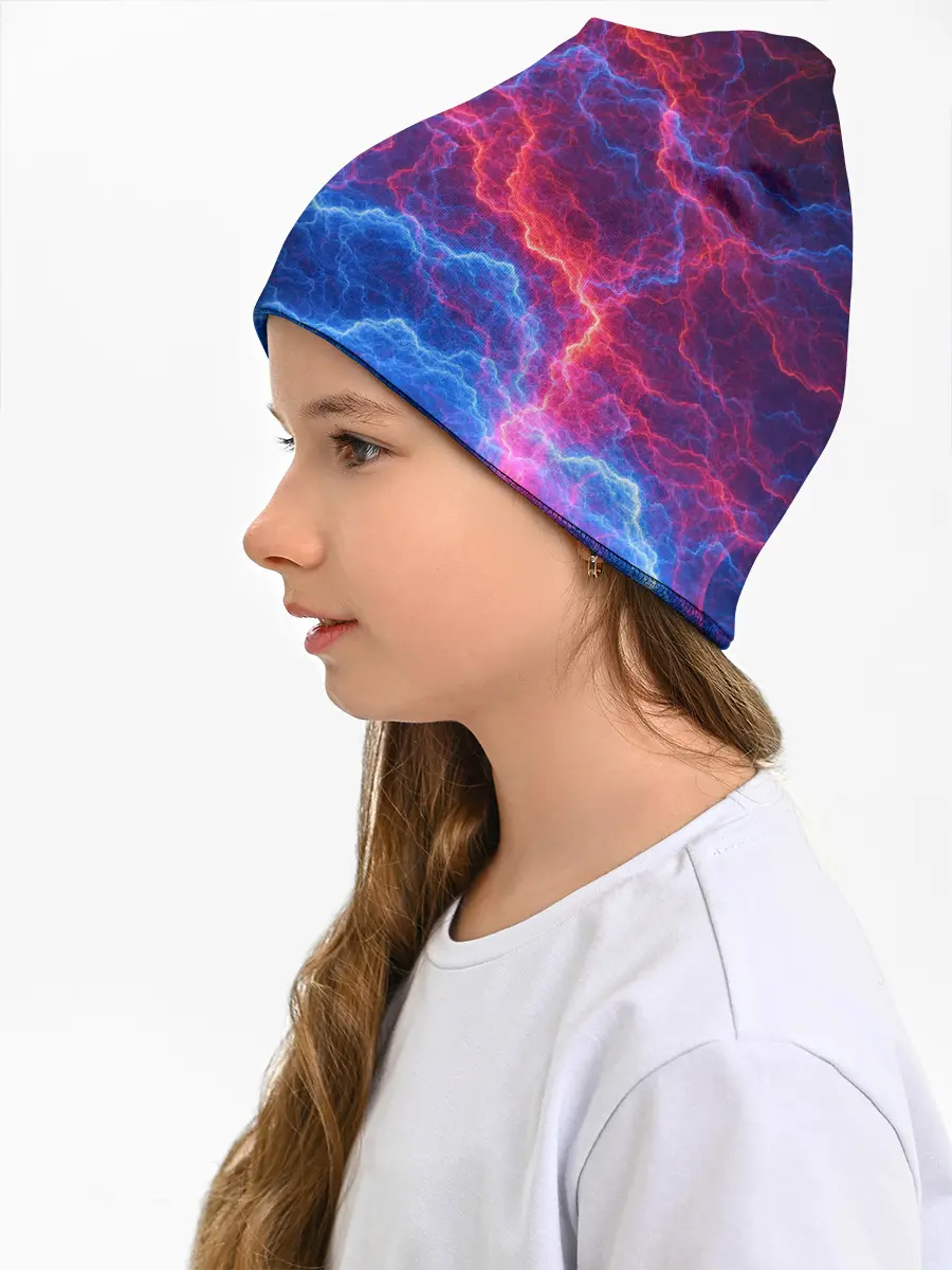 Детская шапка / Молнии: Огонь и лед