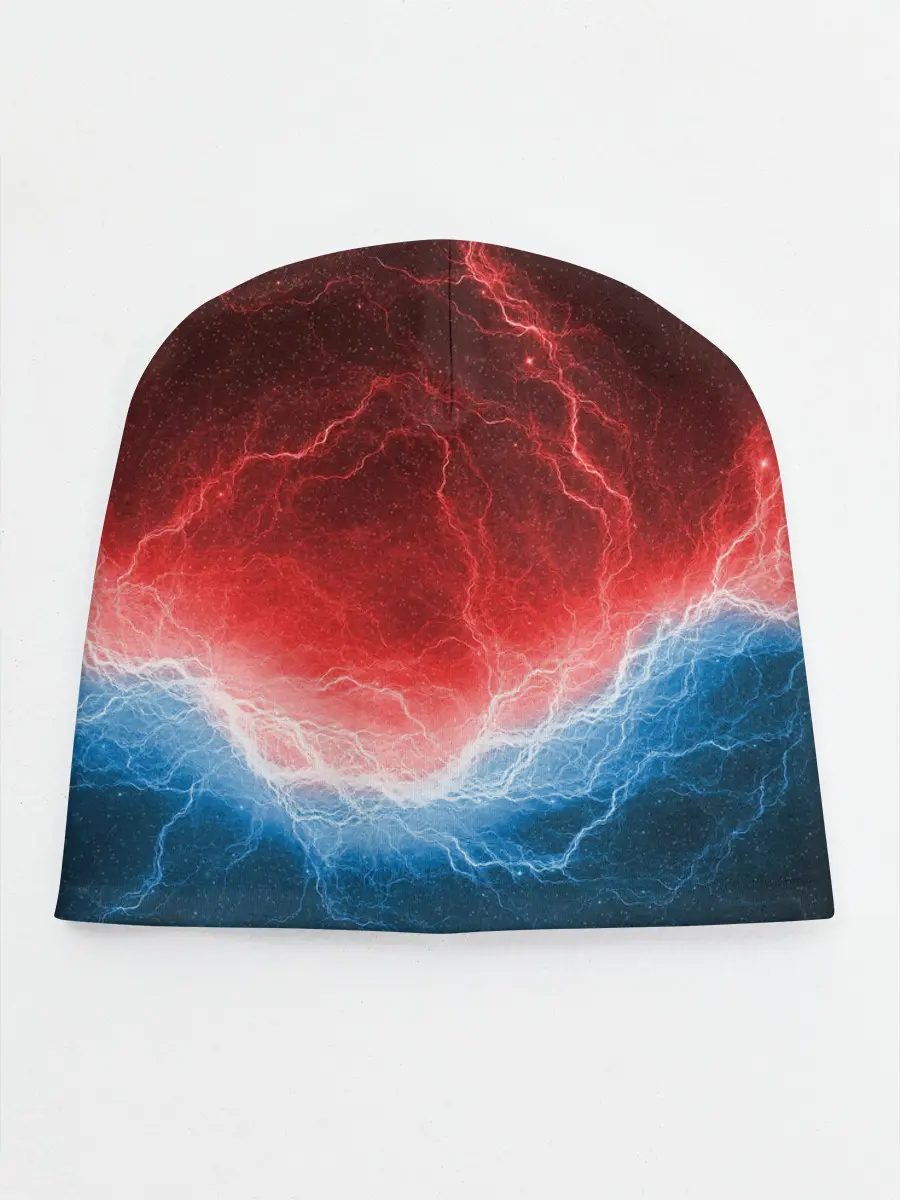 Детская шапка / Огонь и лёд