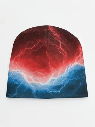 Детская шапка / Огонь и лёд