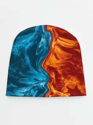 Детская шапка / Огонь и вода