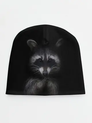 Детская шапка / енот