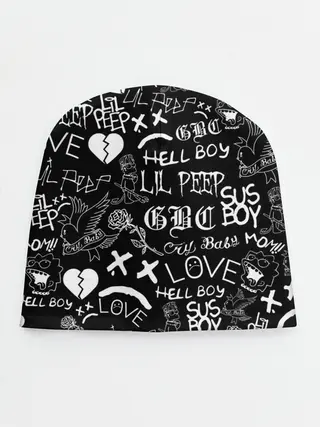 Детская шапка / LIL PEEP LOGOBOMBING | ЛИЛ ПИП