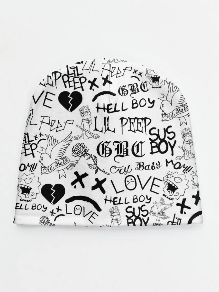 Детская шапка / LIL PEEP | ЛИЛ ПИП LOGOBOMBING