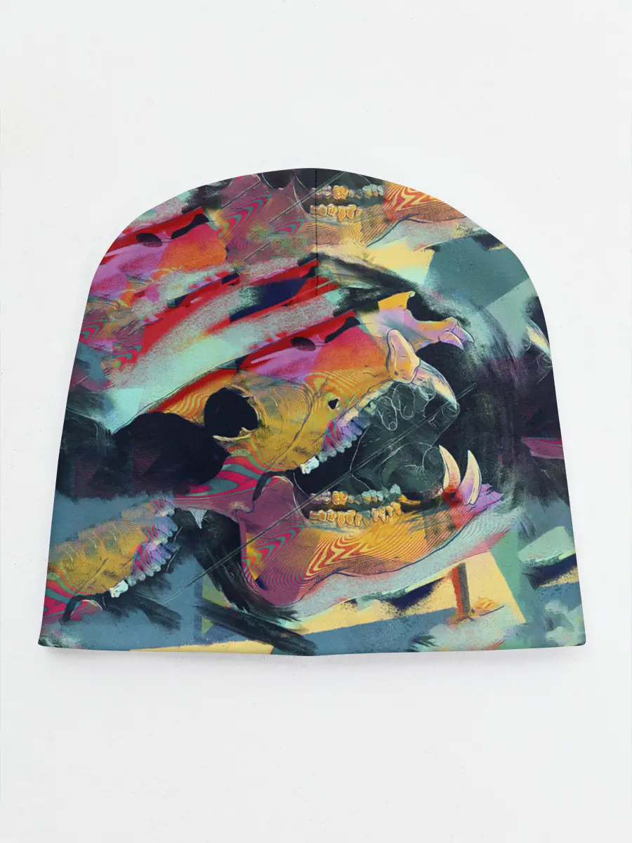 Детская шапка / Абстрактный рисунок