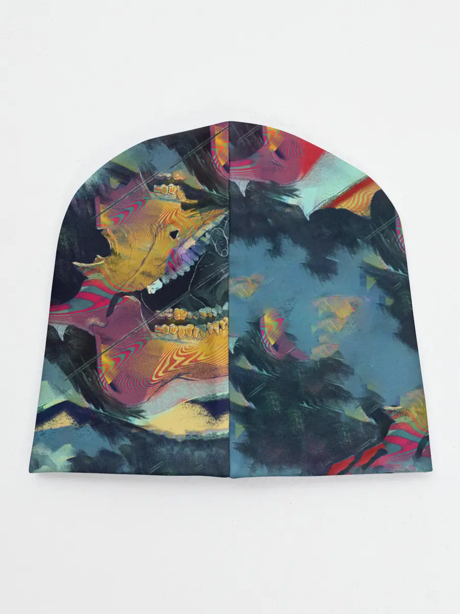 Детская шапка / Абстрактный рисунок