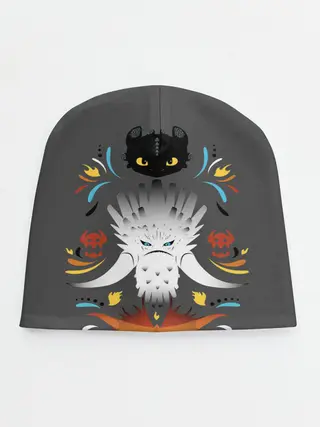 Детская шапка / Как приручить дракона