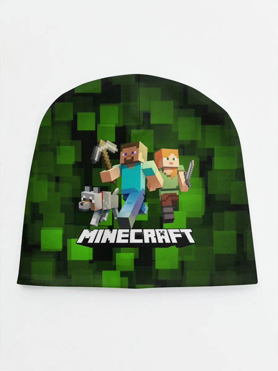 Детская шапка / Minecraft / Майнкрафт
