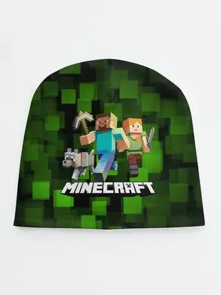 Детская шапка / Minecraft / Майнкрафт