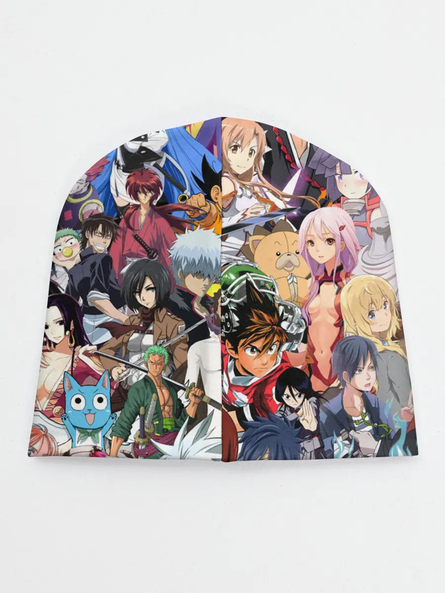 Детская шапка / Аниме коллаж