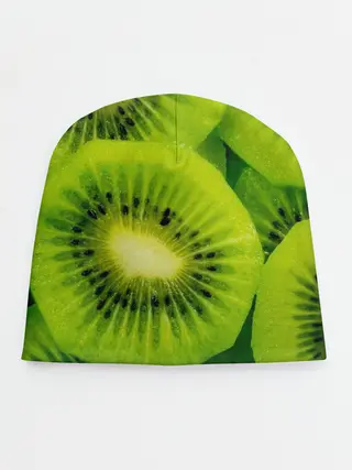 Детская шапка / Зеленый киви